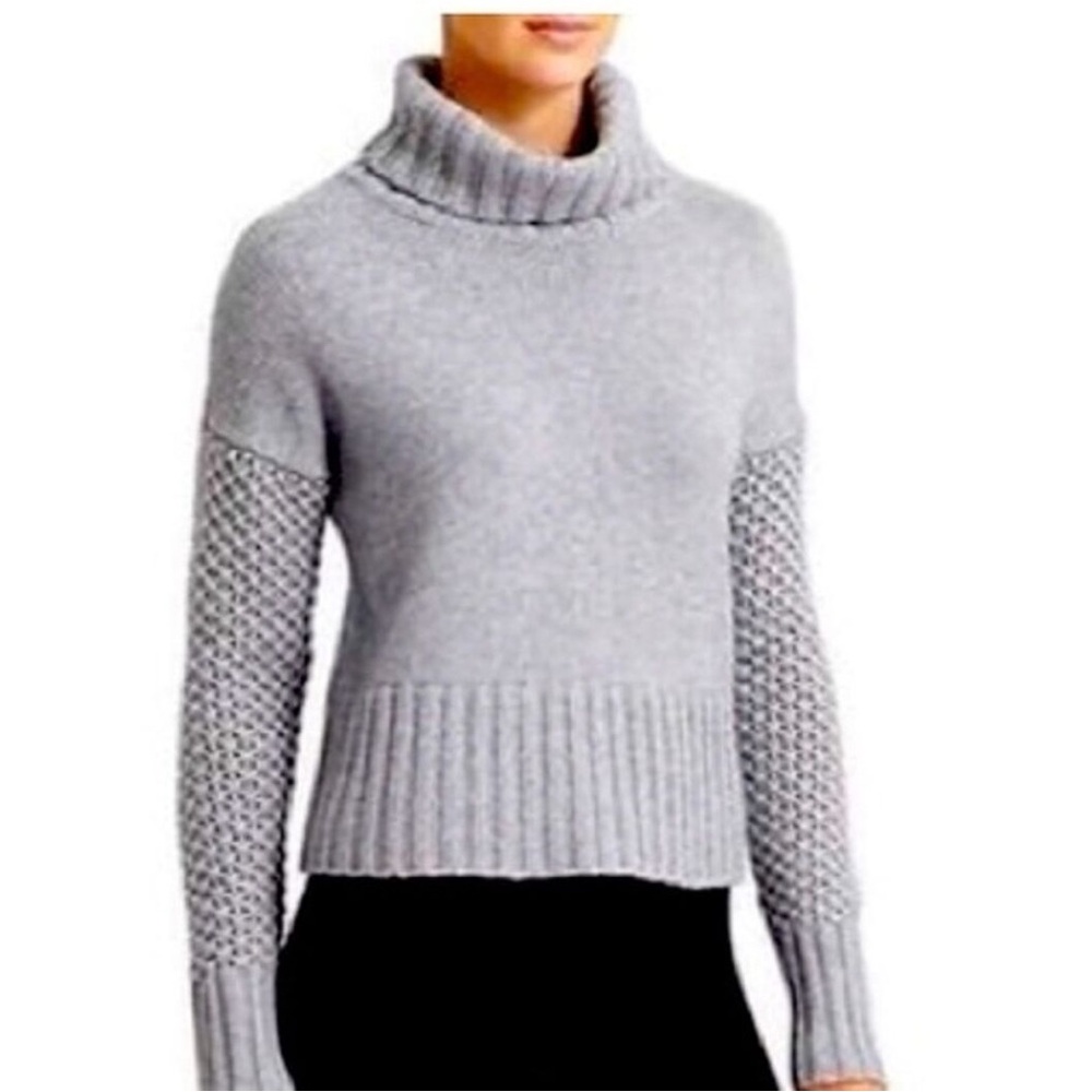 Derek Lam IOC x Athleta Wool Cashmere Blend Sweater Grey Sz S EUC